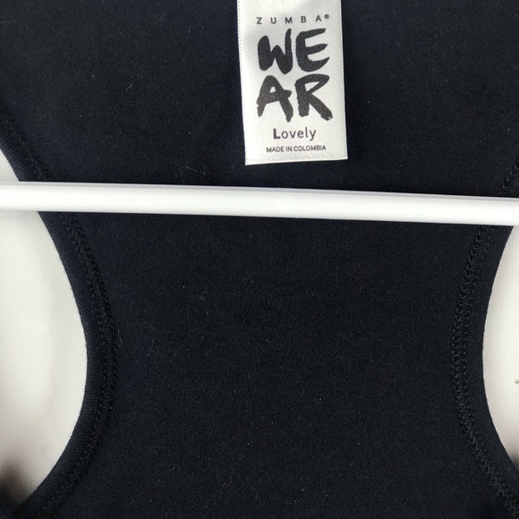 NWT: Zumba WEAR- Black tank size unknown SEE measurements - Picture 5 of 5